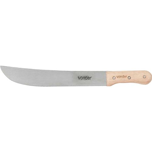 Facao para Mato 18" Cabo Madeira 46cm Vonder