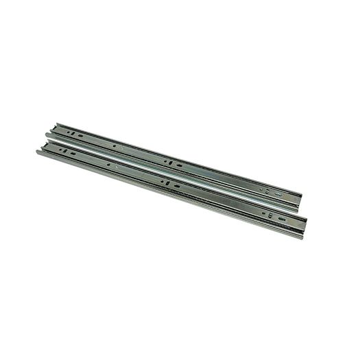 Corrediça Telescópica H35 Mini 350mm Até 25Kg 01 Par Zincada