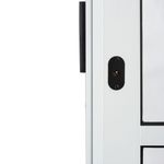 Porta-de-Correr-3-Folhas-Vidro-Liso-Aluminio-Branco-210x120cm