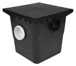 Caixa-de-Gordura-Polipropileno-com-Cesto-para-Limpeza-Preto-42L-Taf