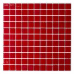 Pastilha de Vidro PR2334 Vermelha 30x30cm