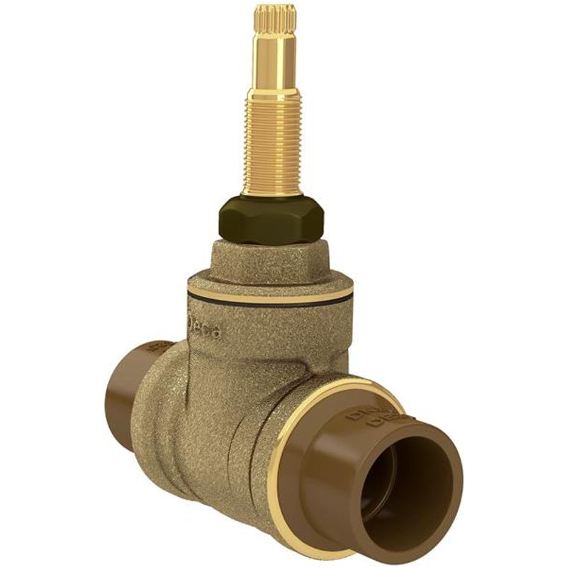 Base-para-Registro-de-Gaveta-Bruto-4509-para-Tubulacao-PVC-25mm-Deca