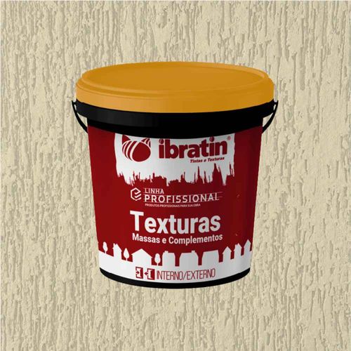 Textura Acrílica Riscada PRO Marfim 22Kg Ibratin