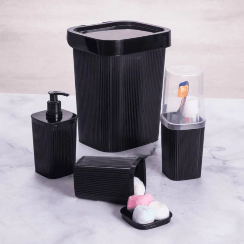 Porta-Escova-Classic-B4-Preto-Plasutil