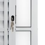 Porta-Balcao-Veneziana-6-Folhas-Vidro-Liso-Aluminio-Branco-210x150cm