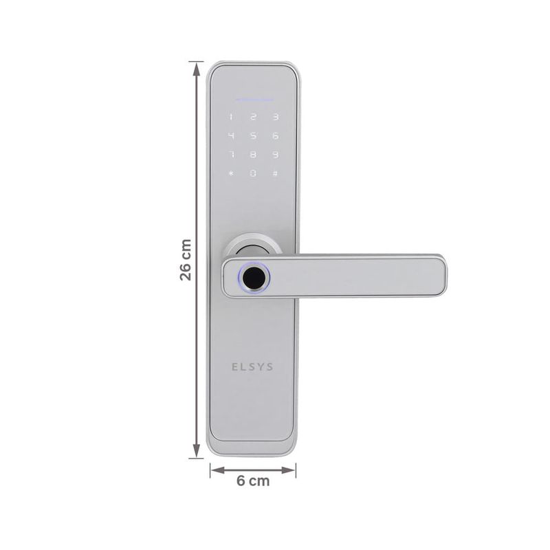 Fechadura-Digital-de-Embutir-com-Biometria-e-Wifi-DE4000B-Prata