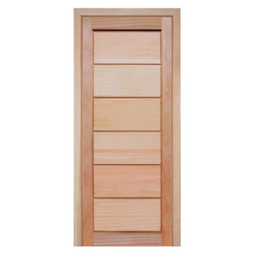 Kit Porta Maciça Eucalipto Rosa Reversível BB022 Bt 14 214x82cm