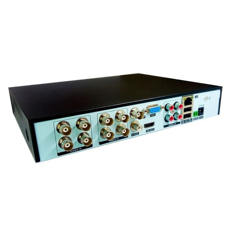 XVR-GP3-Multi-Modo-com-8-Canais IP-Analogico-CVBS-AHD-HDCVI-HDTVI-PPA