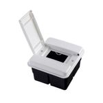 Quadro-PS-Disjuntor-Embutir-sem-Barramento-para-4-Disjuntores-Branco