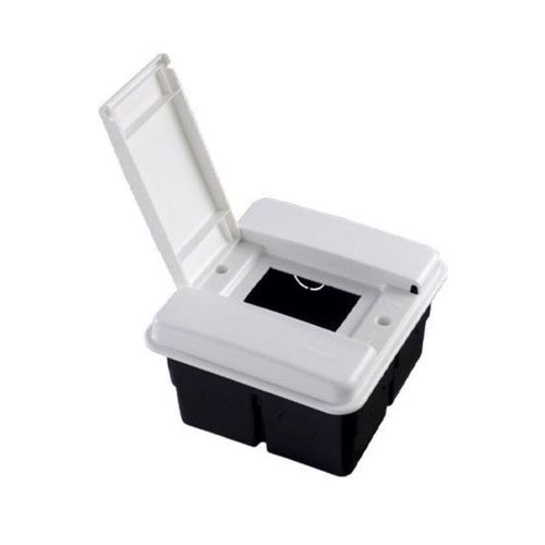 Quadro PS Disjuntor Embutir sem Barramento para 4 Disjuntores Branco