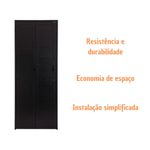 Porta-Camarao-Lambril-com-Fechadura-Preto-Esquerdo-210x80cm