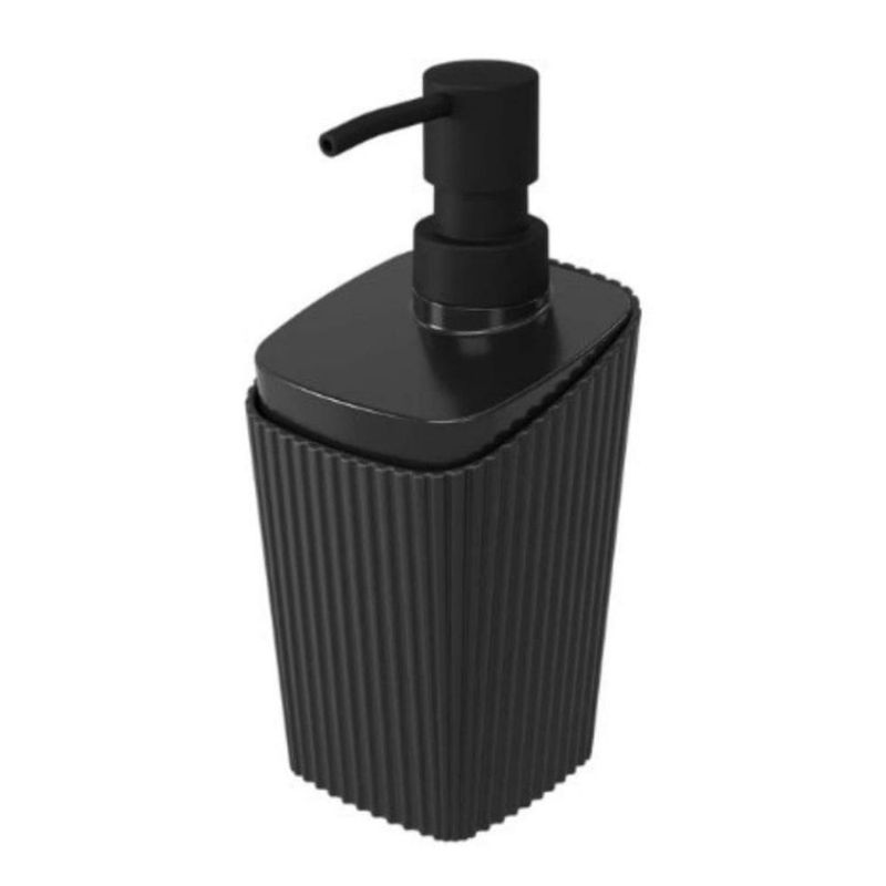 Porta-Sabonete-Liquido-para-Banheiro-New-Square-Preto-Coza