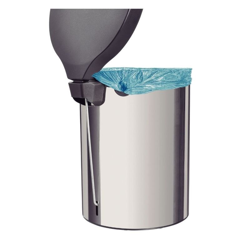 Lixeira-New-Redonda-com-Pedal-12L-Cromada-com-Tampa-Tramontina