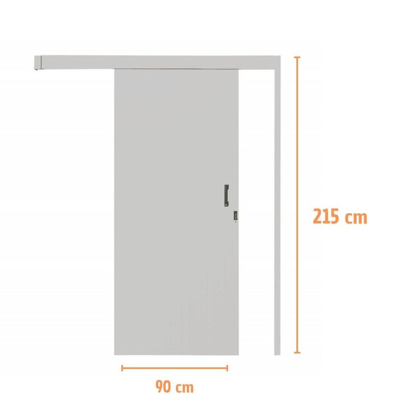 Kit-Porta-Correr-Lisa-Melaminica-Sobrepor-Branco-Revesivel-215x90cm