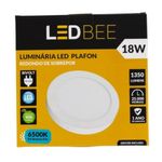 Painel-de-LED-Sobrepor-18W-21cm-1350-Lumens-Luz-Branca
