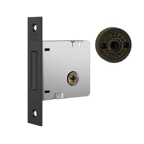 Trava de Segurança Roseta Redonda Tetrachave 1004 40mm Colonial