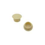 Tapa-Furo-Plastico-8mm-Marfim-20-Pecas