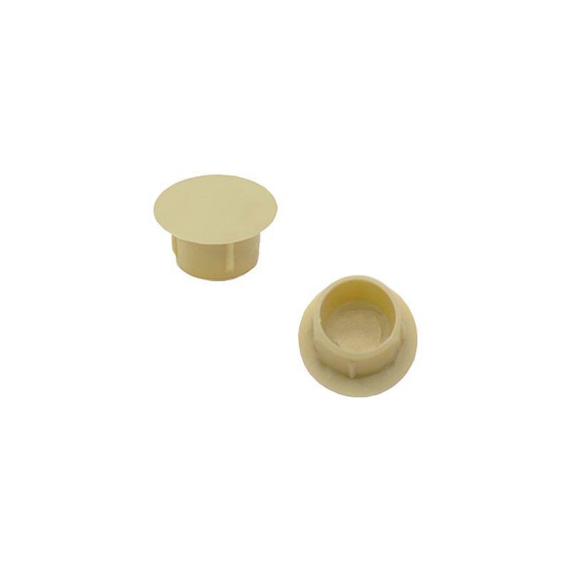 Tapa-Furo-Plastico-8mm-Marfim-20-Pecas
