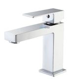 Monocomando-para-Banheiro-Mesa-Bica-Alta-Cromado-Luxo-Quadrado-16cm