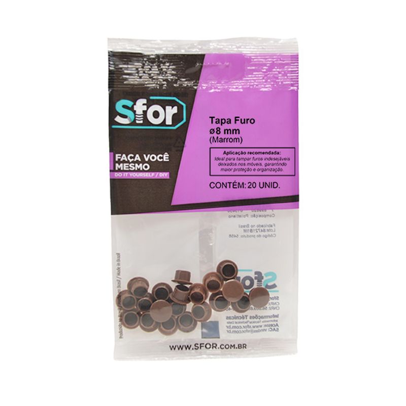 Tapa-Furo-Plastico-8mm-Marrom-20-Pecas