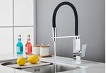 Monocomando-para-Cozinha-Mesa-Bica-Alta-Cromado-Preto-Goumert-45cm