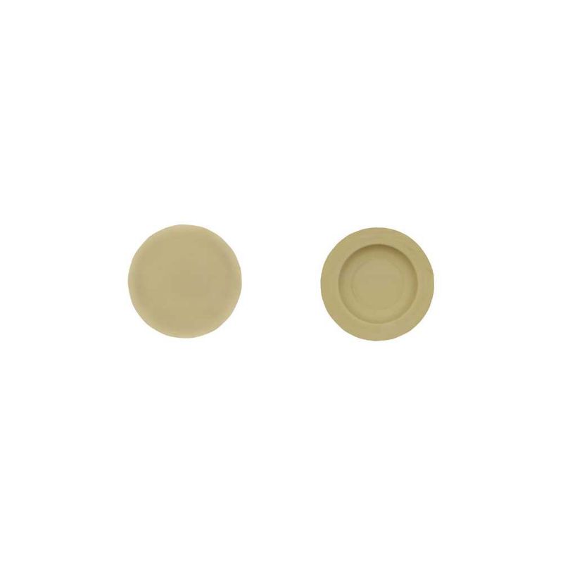 Tampa-para-Cabeca-de-Parafuso-1-4-x13mm-Marfim-20-Pecas