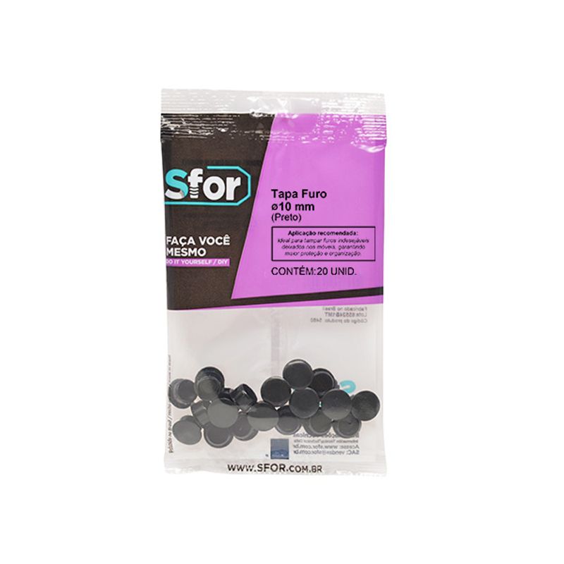Tapa-Furo-Plastico-10mm-Preto-20-Pecas