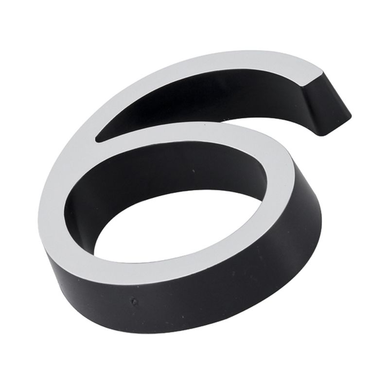 Numero-6-Plastico-Preto-Cromado-8cm