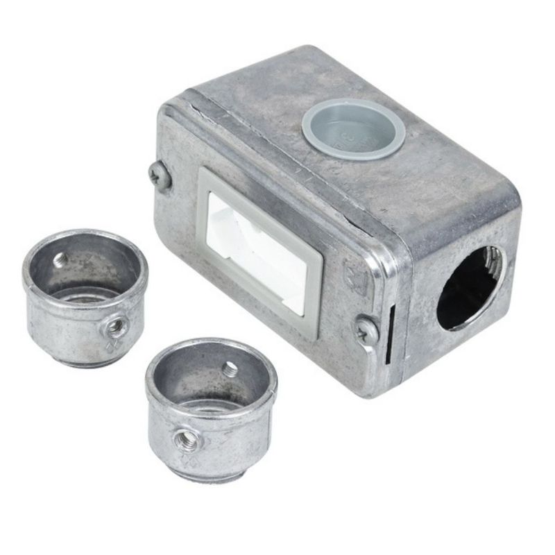 Kit-Condulete-Multiplo-X-3-4--Tomada-20A-2-Conectores-e-3-Tampoes