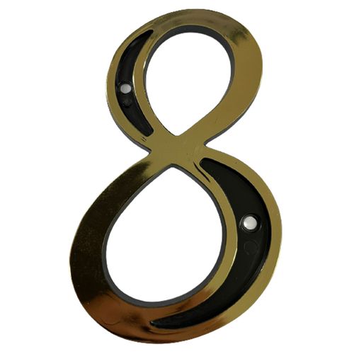 Número 8 Plástico Colonial 13cm