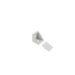 Cantoneira-Plastica-Triangulo-com-Capa-02-Furos-20mm-Branca-05-Pecas