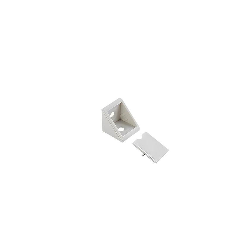 Cantoneira-Plastica-Triangulo-com-Capa-02-Furos-20mm-Branca-05-Pecas