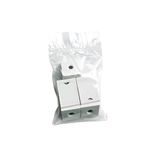 Cantoneira-Plastica-Triangulo-com-Capa-02-Furos-20mm-Branca-05-Pecas