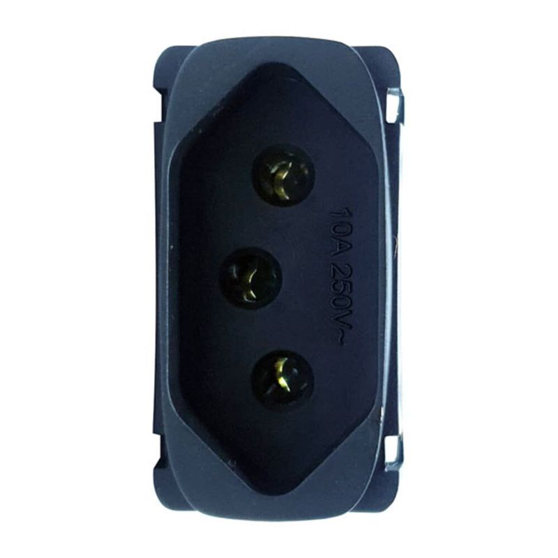 Modulo-Tomada-2P-T-10A-250V-Preto-Gracia