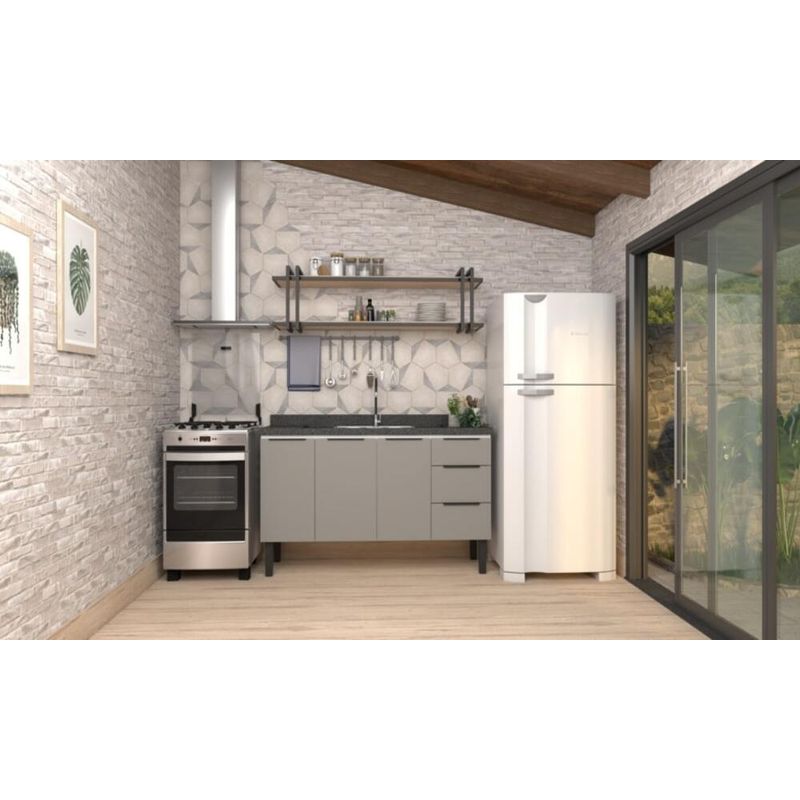 Gabinete-para-Cozinha-Jupiter-145x85x50cm-Aco-Cinza