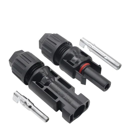 Conector e Terminal MC4 para Painel Solar Cabos 2,5 a 6mm² Unitário