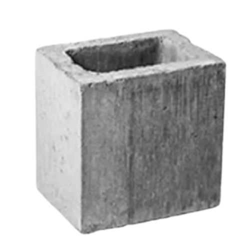 Meio Bloco de Concreto Estrutural 14x19x19cm Blb