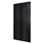 Porta-Balcao-Veneziana-6-Folhas-Vidro-Liso-Aluminio-Preto-210x150cm