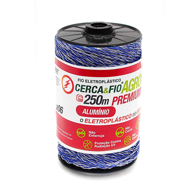 Fio-Eletroplastico-Cordoalha-em-Aluminio-Premium-9x6-Azul-250-Metros