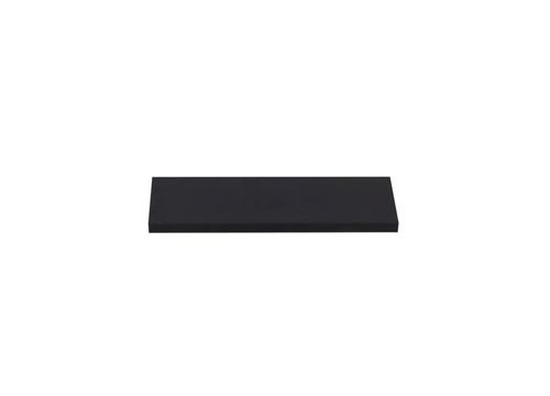 Prateleira MDF Preto com Suporte Invisível 80x20x1,5cm