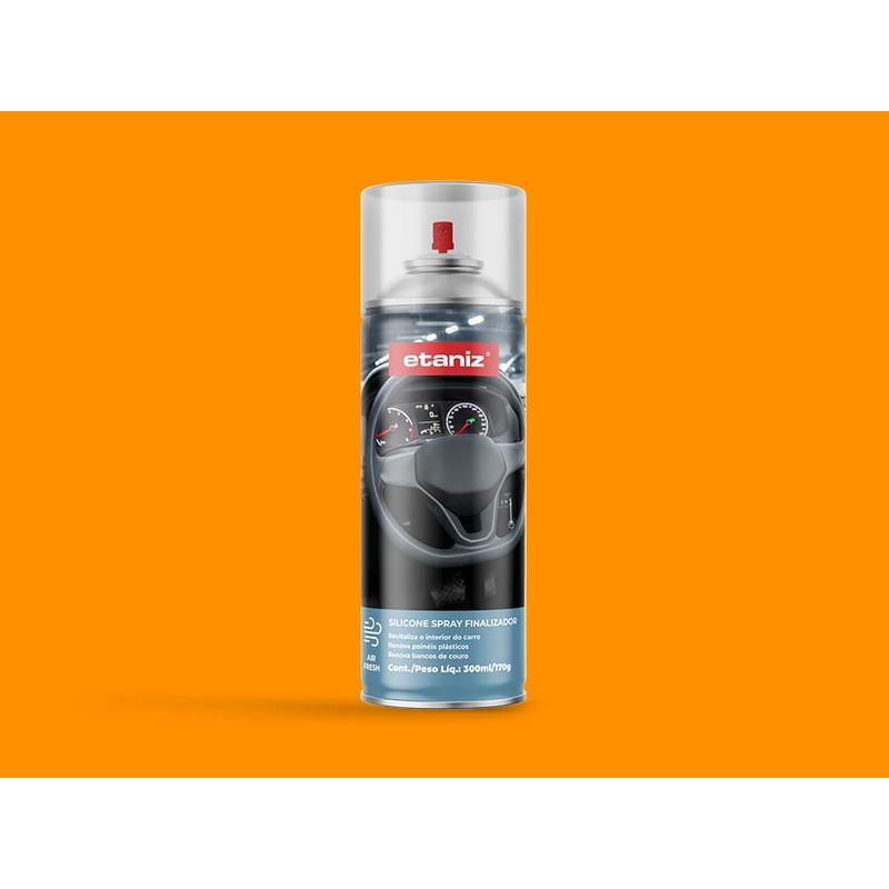Silicone-Carro-Novo-Spray-300ml-170g-Etaniz