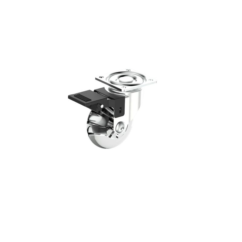Rodizio-Transparente-Chapa-Giratoria-50mm-com-Freio-Ate-40Kg-Niquel