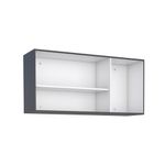 Armario-Aereo-para-Cozinha-Cisne-116x365x57cm-MDP-MDF-Preto