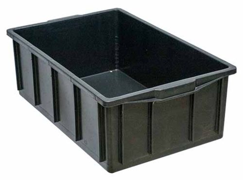 Caixa Plástica Organizadora 36L até 18Kg Preta