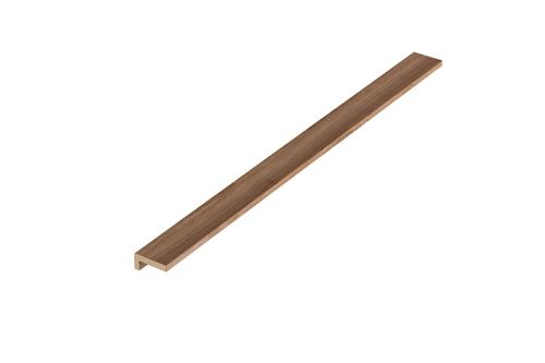 Cantoneira L MDF Resistênte à Umidade Noce Oro 270cm
