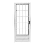 Porta-Palito-Aluminio-Branco-Vidro-Liso-Esquerdo-210x80cm