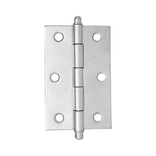 Dobradiça Pino Bola 3"X1.15/16" até 15Kg Acetinada 03 Peças