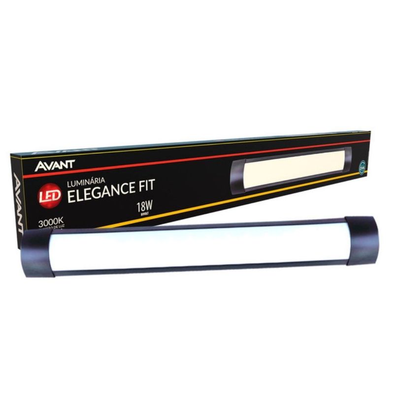 Luminaria-Led-Elegance-Fit-Preta-Sobrepor-18W-50cm-Luz-Amarela