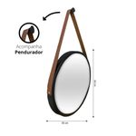 Espelho-Adnet-Corin-55cm-Preto