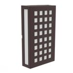 Arandela-de-Led-Cobogo-Quadros-Cafe-IP65-12w-Luz-Amarela-720-lumens